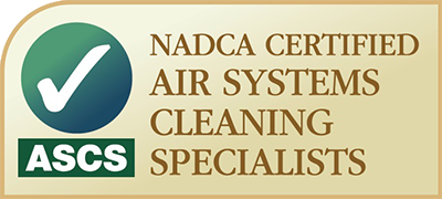 Badge for NADCA Certified Air Systems Cleaning Specialists